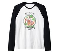 Spongebob Squarepants Happy St. Patrick's Day Raglan Baseball Tee