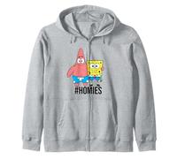 SpongeBob SquarePants #Homies Patrick & SpongeBob Shot Zip Hoodie