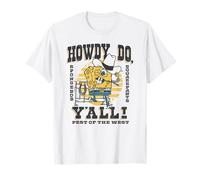 Spongebob Squarepants Howdy Do Y'all! Pest of The West T-Shirt