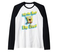 Spongebob Squarepants It's The Best Day Ever! Raglan Baseball Tee