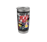 Spongebob Squarepants Keep It 100 Stainless Steel Insulated Tumbler