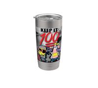 Spongebob Squarepants Keep It 100 Stainless Steel Insulated Tumbler