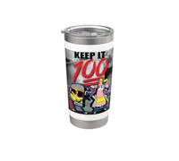 Spongebob Squarepants Keep It 100 Stainless Steel Insulated Tumbler