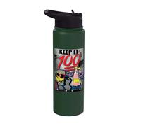 Spongebob Squarepants Keep It 100 Stainless Steel Insulated Water Bottle