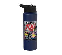 Spongebob Squarepants Keep It 100 Stainless Steel Insulated Water Bottle