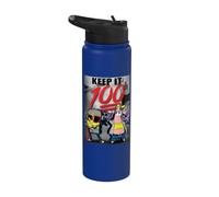 Spongebob Squarepants Keep It 100 Stainless Steel Insulated Water Bottle