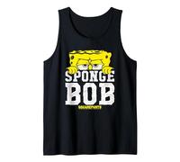 Spongebob Squarepants Large Icon Tank Top, Men, Black, Small