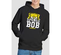 Spongebob Squarepants Large Icon Unisex Hoodie, Black Spongebob Black XXL