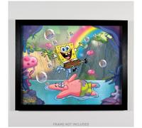 FaNaTtik SpongeBob SquarePants Fan-Cel - Limited Edition Animation Art Print (995 Worldwide) Officially Licensed Collectible (35.56 x 27.95cm)
