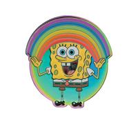 SpongeBob SquarePants Limited Edition Rainbow Enamel Pin Badge Spongebob Squarepants Multicolor