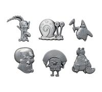 Spongebob Squarepants Limited Edition Set Of 6 Pin Badges