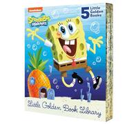Spongebob Squarepants Little Golden Book Library: Mr. Fancypants! / Sponge in Space! / Top of the Class! / Where the Pirates Arrgh! / Happy Birthday, Spongebob!