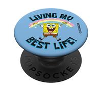 SpongeBob SquarePants Living My Best Life PopSockets Adhesive PopGrip