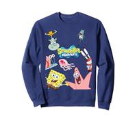 Spongebob Squarepants Logo With Friends Sweatshirt