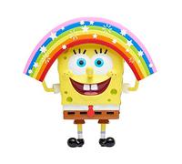 SpongeBob SquarePants | Masterpiece Memes Collection | 6 Inch Collectable Figure | Rainbow SpongeBob, Mixed
