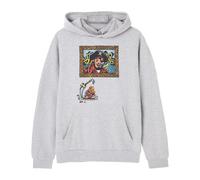 SpongeBob SquarePants Men's Hoodie | Grey Marl | Official Merch | Size: Large Spongebob Squarepants Grey L