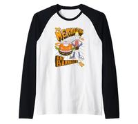 SpongeBob SquarePants Mermaid Man And Barnacle Boy Raglan Baseball Tee