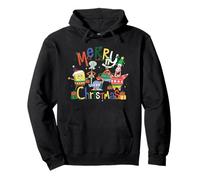 SpongeBob SquarePants Merry Christmas Ugly Sweater Team Pullover Hoodie