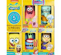 Micro Teenies - SpongeBob SquarePants Collector 5-Pack - Mr Krabs, Sandy, SpongeBob in Underpants