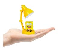 Spongebob Squarepants Mini Lamp, with Clip-on Collectible Figure, Ideal for Spongebob Fans