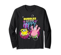 Spongebob Squarepants Patrick Bubble Happy Friends Classic Long Sleeve T-Shirt