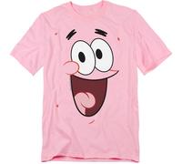 Spongebob Squarepants Patrick Smile Unisex T Shirt, Pink, Small