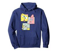 SpongeBob SquarePants Patrick Squidward Best Friends Retro Pullover Hoodie