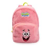 SPONGEBOB SQUAREPANTS Patrick Star Pink Fleece Backpack | Kids Back to School Rucksack with Embroidered Logo Merch