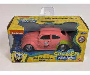 SpongeBob Squarepants Patrick VW Beetle 1959 1:32 Jada 253252053 35479