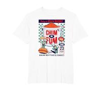 Spongebob Squarepants Plankton Chum Bucket Chum is Fum T-Shirt, Men's Big and Tall, White, 4X Tall