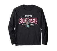 Spongebob Squarepants Plankton I Went to College Long Sleeve T-Shirt