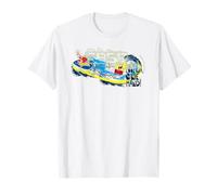 Spongebob Squarepants Pro Boarder Wave Rider Fun Classic 90s T-Shirt