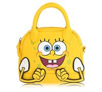 Spongebob Squarepants Purse Crossbody Handbag for Women | Spongebob Squarepants Leather Women's Shoulder Handbag | Spongebob Squarepants Accessories for Girls, Boys, Adults, Unisex, Spongebob