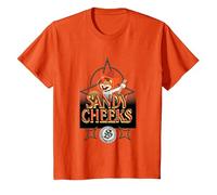 Spongebob Squarepants Sandy Cheeks Howdy T-Shirt, Youth, Orange, 2T