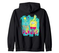 SpongeBob SquarePants Sea Diving Pro Swimming Retro Sports Zip Hoodie