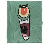 SpongeBob SquarePants Silky Face Plankton Supersoft Blanket