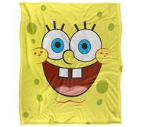 Spongebob Squarepants Silky Goofy Blanket Yellow (One Size)