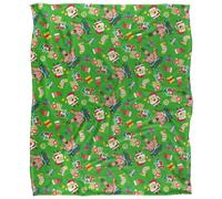SpongeBob SquarePants Silky Patterned Christmas Supersoft Blanket