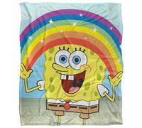 SpongeBob SquarePants Silky Rainbow Supersoft Blanket