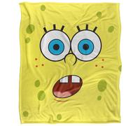 SpongeBob SquarePants Silky Surprise Face Supersoft Blanket