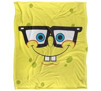 SpongeBob SquarePants Silky Winking Face Supersoft Blanket