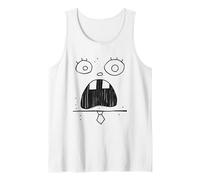 Spongebob Squarepants Spongebob Doogle Face Tank Top, Men, White, Large