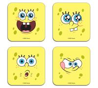 Spongebob Squarepants Spongebob Faces Coaster Set