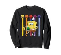 SpongeBob SquarePants SpongeBob Krabby Patties Colorful Sweatshirt