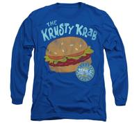 Spongebob Squarepants Spongebob Krusty Krab Mens Long Sleeve T Shirt