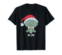 SpongeBob SquarePants Squidward Christmas Joy T-Shirt