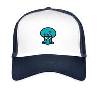 SpongeBob SquarePants Squidward Embroidery Trucker Cap