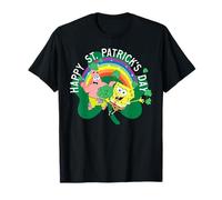 Spongebob Squarepants St. Patrick's Day Holiday Duo Portrait T-Shirt