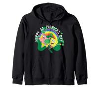 SpongeBob SquarePants St. Patrick's Day Holiday Duo Portrait Zip Hoodie
