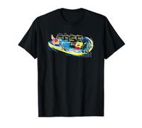 Spongebob Squarepants Surf Wave Riding Style 90s Fun Artwork T-Shirt
